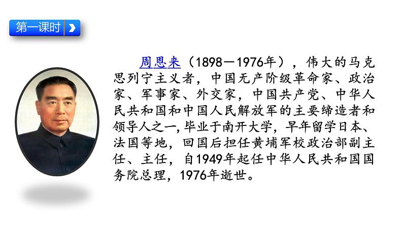 人教部编版语文四年级上册22.为中华之崛起而读书 课件第3页