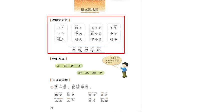 小学语文 部编版 一年级上册 语文园地五(第1课时) 课件03