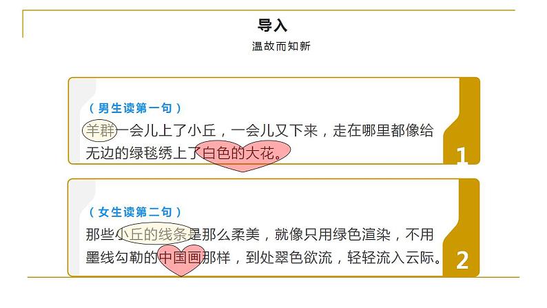 人教部编版语文六年级上册1.草原 课件1第2页