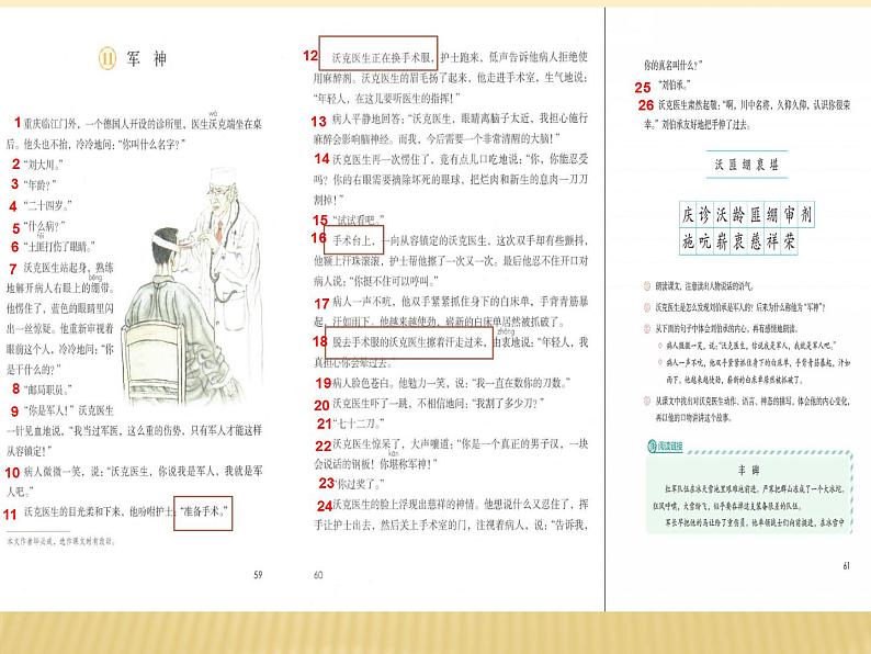 11+军神(课件)部编版语文五年级下册第6页