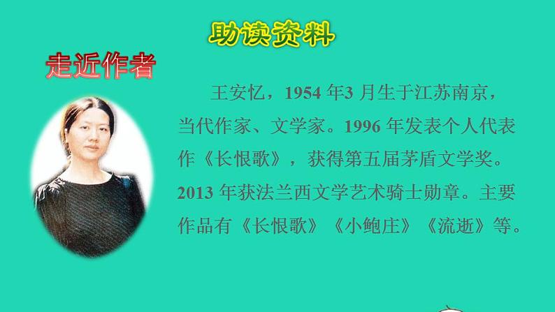 2022四年级语文下册第6单元第20课我们家的男子汉品读释疑课件新人教版第2页
