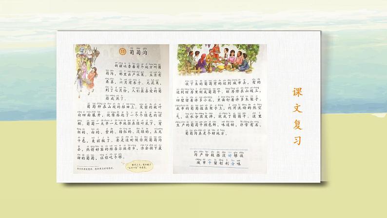 部编版语文二年级上册《葡萄沟》第二课时PPT课件第5页