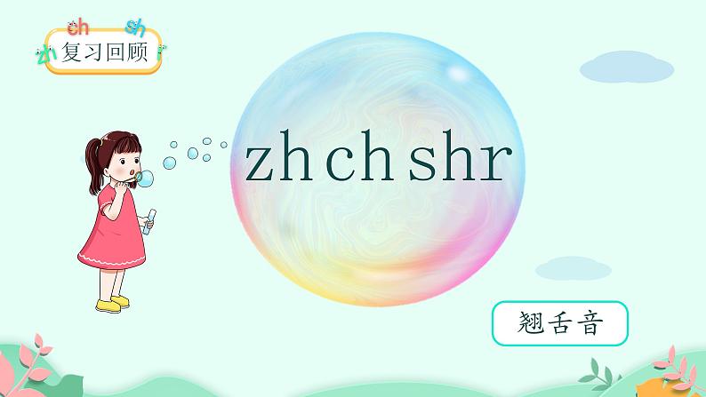 部编版语文一年级上册8 zh ch sh r 第2课时(课件)第3页