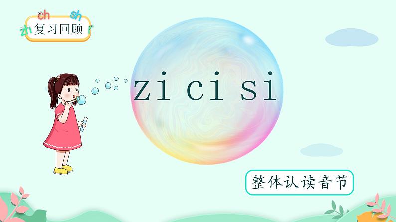 部编版语文一年级上册8 zh ch sh r 第2课时(课件)第4页