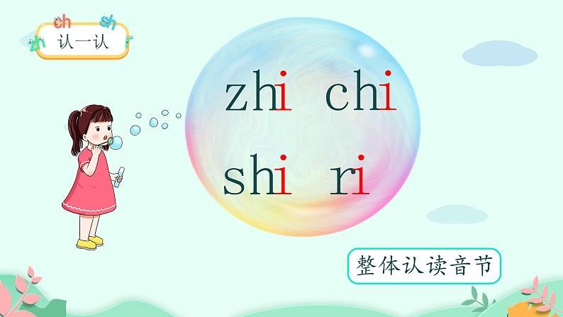 部编版语文一年级上册8 zh ch sh r 第2课时(课件)第8页