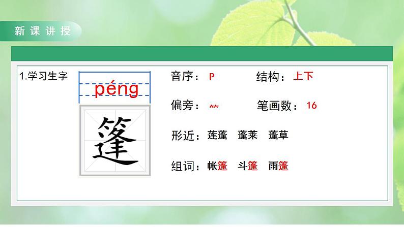 人教部编版语文六上第五单元《17 盼》教学课件第6页