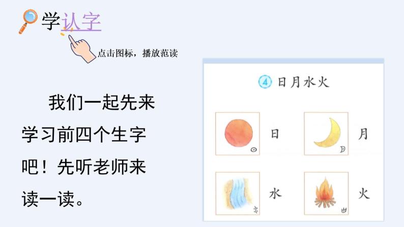 识字4 日月水火 教学课件04