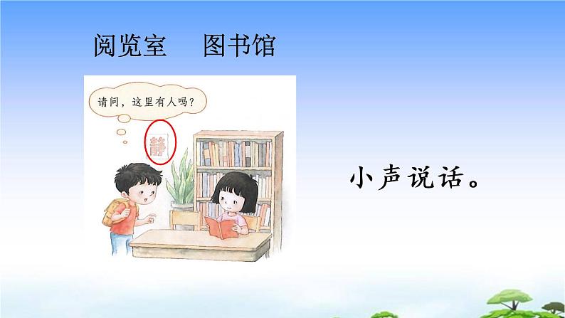 口语交际:用多大的声音 教学课件04