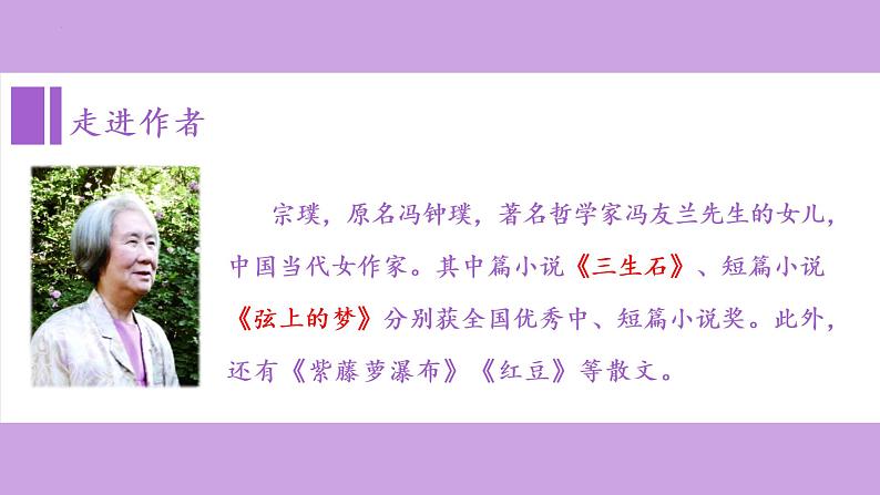 【同步备课】2.丁香结(课件)六年级语文上册部编版第2页