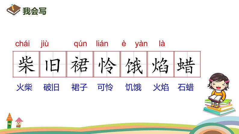 2022-2023学年度部编版三年级语文上册课件 8《卖火柴的小女孩》第6页