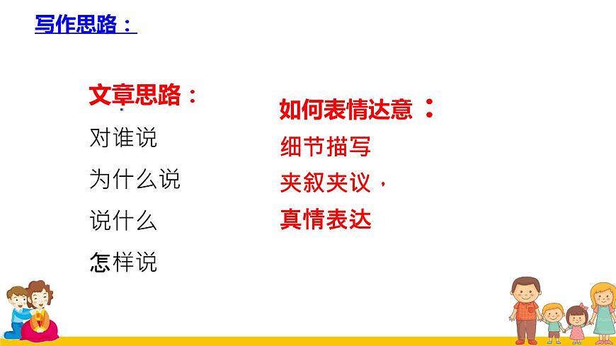 《習(xí)作：我想對(duì)您說》（課件）部編版語文五年級(jí)上冊(cè)第8頁