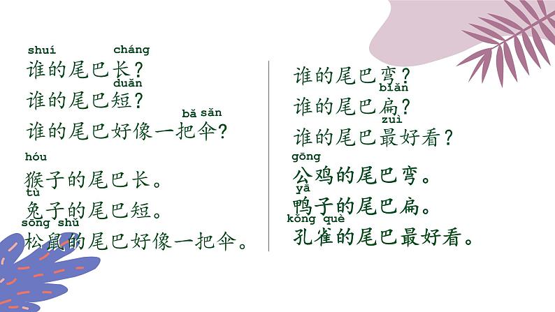 部编版小学语文比尾巴课文课件第4页