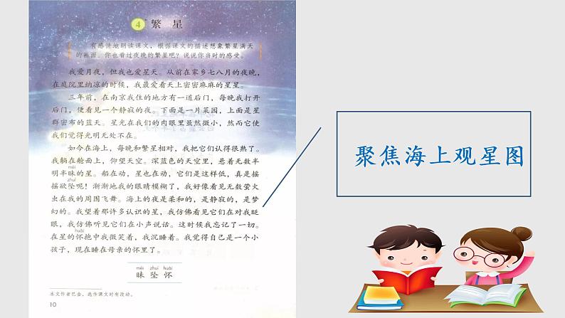 小学语文 部编版 四年级上册 第一单元 自然之美4《繁星》课件第6页