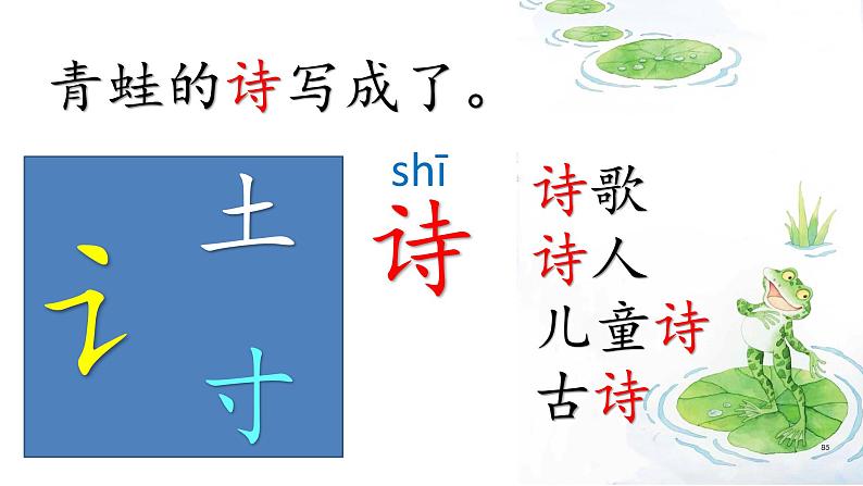 课文7-青蛙写诗(课件第1课时)第8页