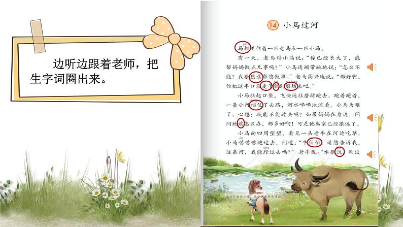 二年级下册语文 14.《小马过河》第一课时 课件第4页