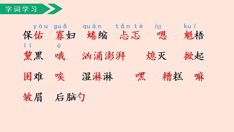 人教部编版语文六上:第13课《穷人》课件06