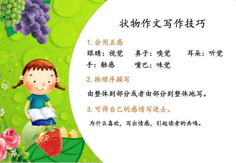 五感法作文启蒙 观察橘子1 课件03
