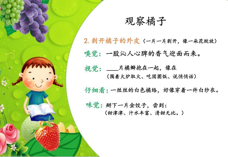 五感法作文启蒙 观察橘子1 课件05