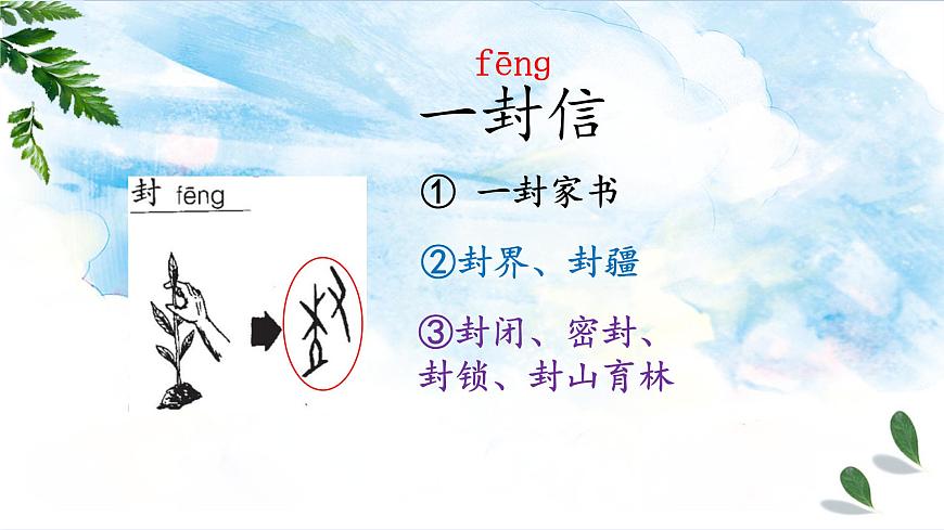 二年級上冊語文 6.《一封信》（第一課時）課件第2頁