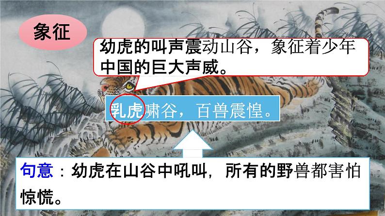 人教统编版五年级语文上册《13 少年中国说(节选)第2课时》课堂教学课件PPT小学公开课第7页