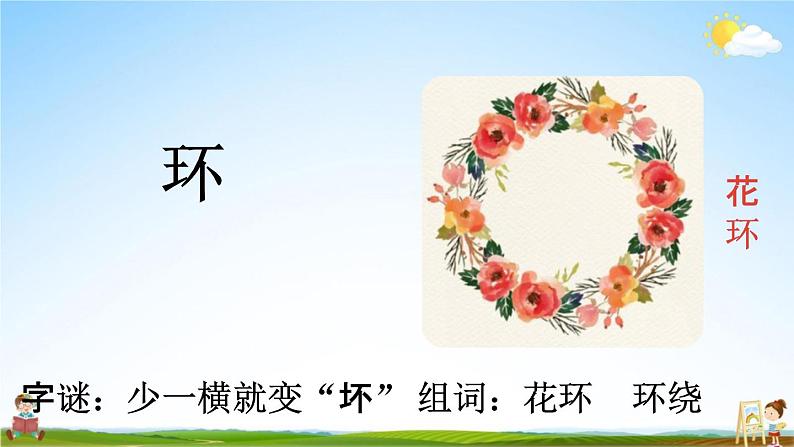 人教统编版二年级语文上册《语文园地三 第1课时》课堂教学课件PPT小学公开课06
