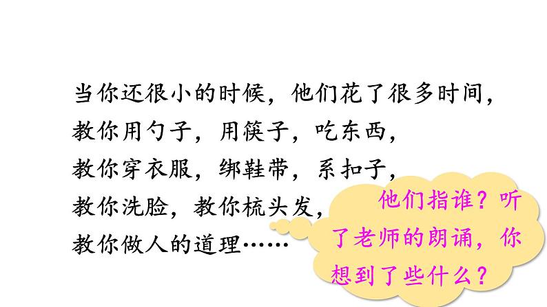 人教版语文上第六单元习作:我想对您说ppt03
