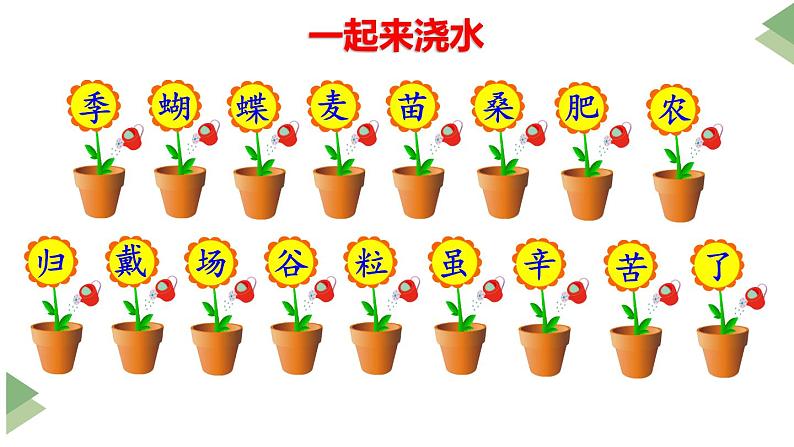 新部编人教版二年级上语文识字4《田家四季歌》优质公开课教学课件第5页