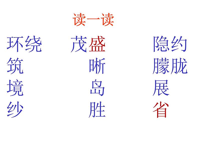 二年级上册语文课件-10 日月潭-部编版(共25张PPT)03
