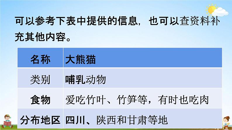 人教统编版三年级语文下册《习作:国宝大熊猫 第1课时》教学课件PPT小学公开课第6页