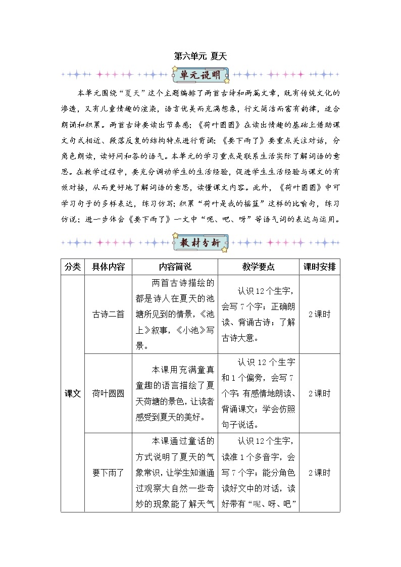 12《古诗二首》课件PPT+生字课件+教案+音视频素材（含课文朗读）01