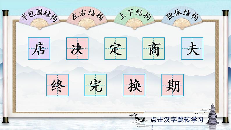 20《蜘蛛开店》课件PPT+生字课件+教案+音视频素材(含课文朗读)02