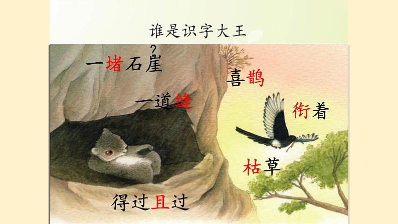 二年级上册语文人教部编版13.寒号鸟 课件第3页