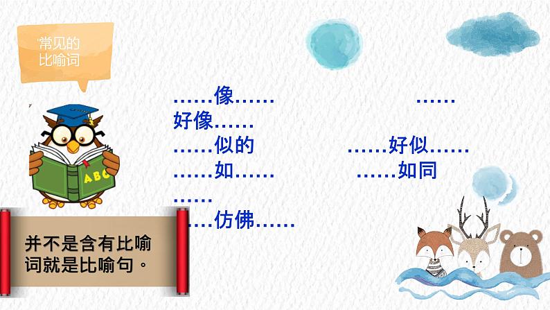 二年级上册语文部编版 认识比喻句 课件06