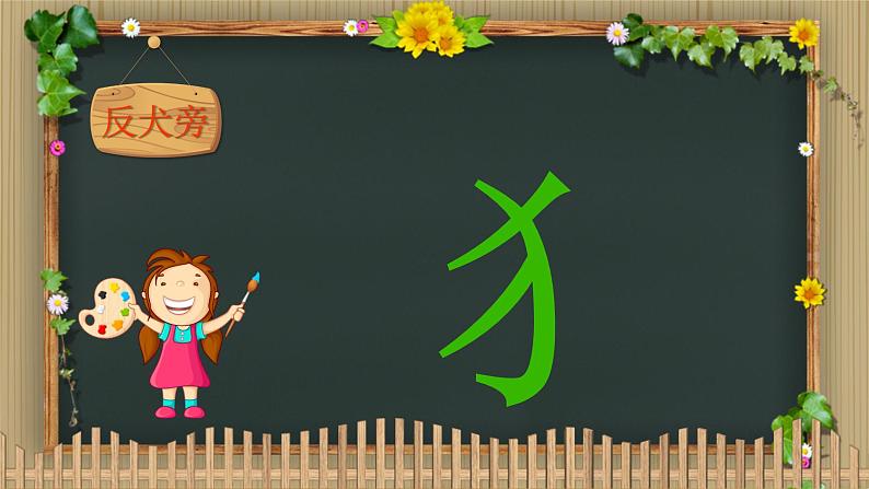 二年级上册语文部编版 如何写好反犬旁 课件第5页