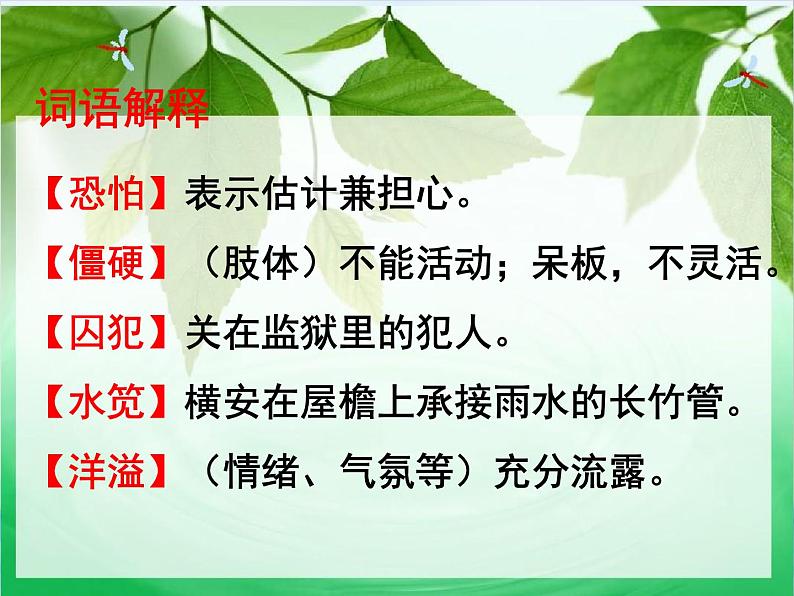四年级上册语文人教部编版 5.一个豆荚里的五粒豆 课件第8页