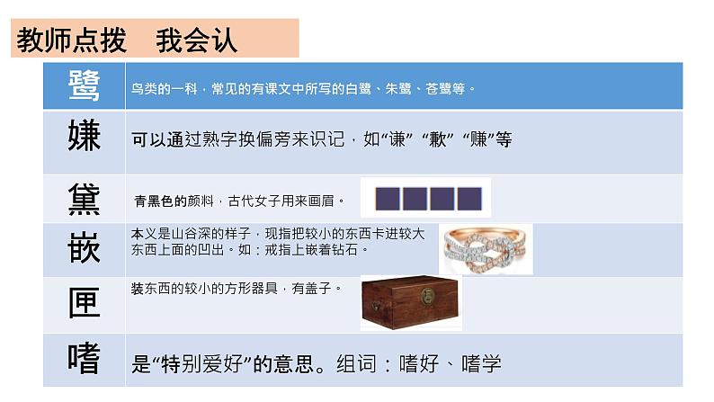 五年级上册语文人教部编版 1 白鹭 课件第8页
