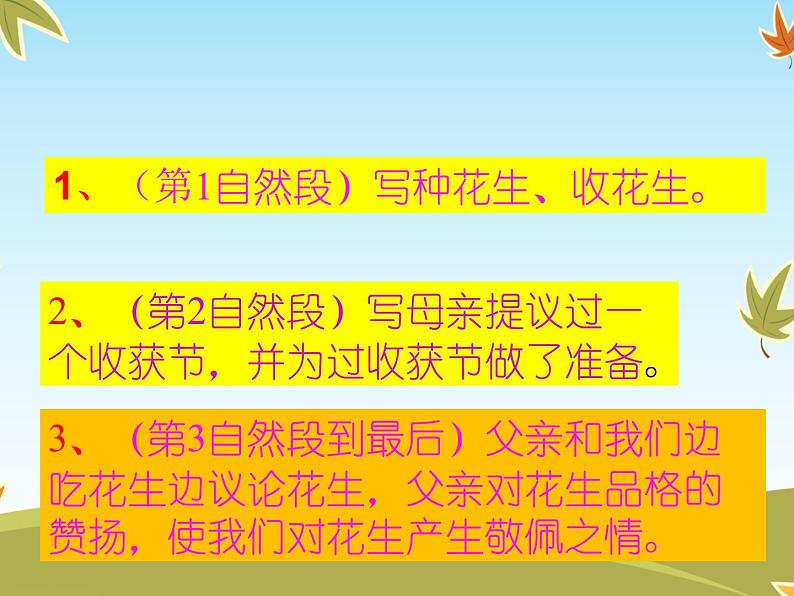 五年级上册语文人教部编版 2.落花生 课件05