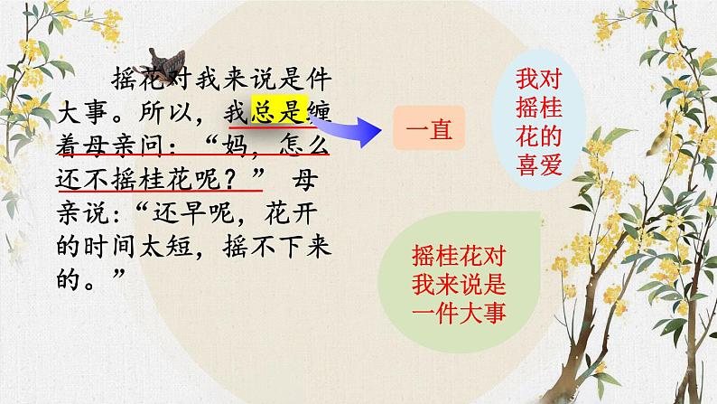 五年级上册语文人教部编版 3.桂花雨 课件第5页