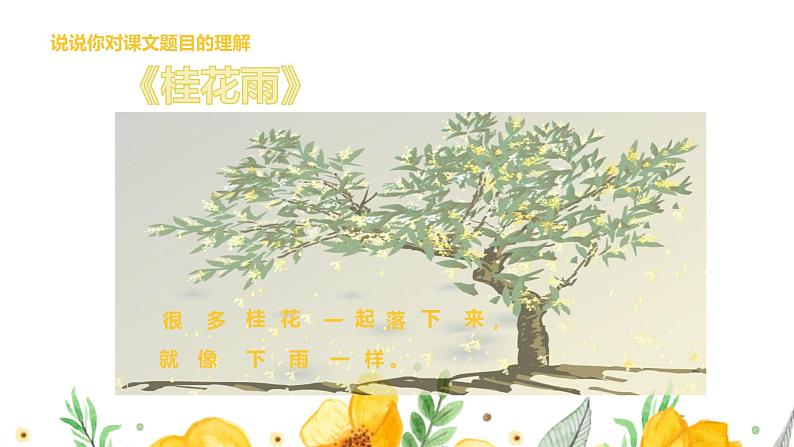 五年级上册语文人教部编版 3.桂花雨 课件第3页