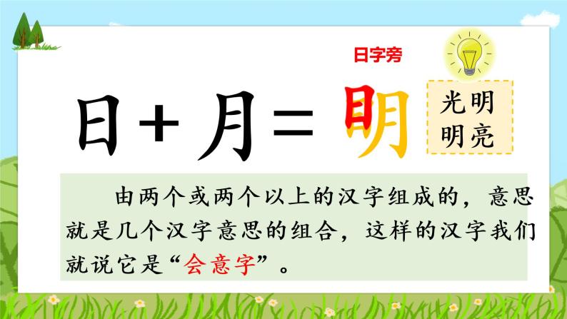 部编语文一上：识字9.日月明 精品PPT课件+教案07