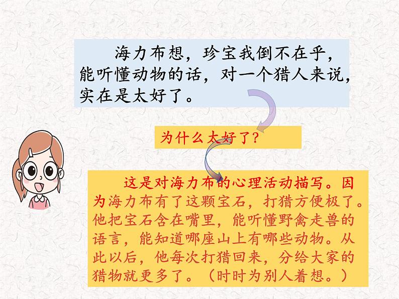 五年级上册语文人教部编版 9.猎人海力布 课件06