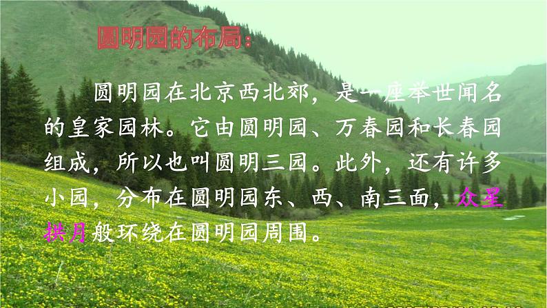 五年级上册语文部编版14.圆明园的毁灭 课件05