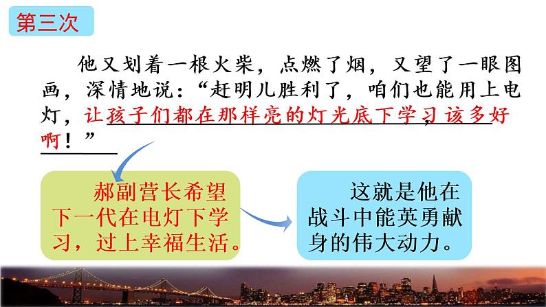 六年级上册语文人教部编版 8.灯光 课件第6页