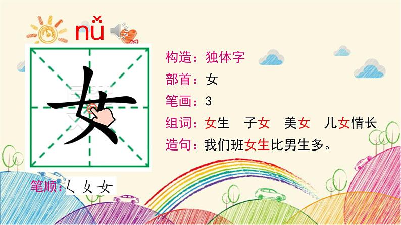 部编版语文一年级上册语文园地四课件第8页