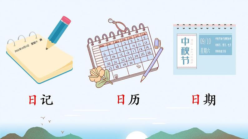 识字4《日月水火》课件PPT+教案+音视频素材08