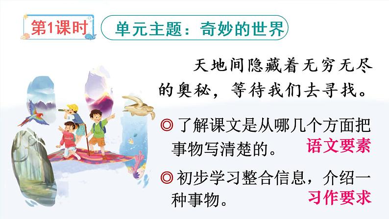 22 我们奇妙的世界 课件PPT+音视频素材(送生字课件+教案)02