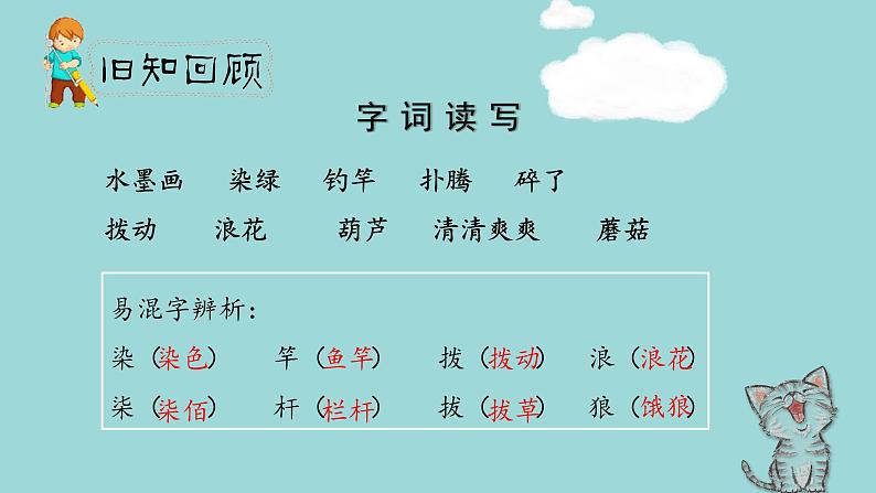 人教部编版三年级下册第六单元—第十八课《童年的水墨画》【PPT+教案】02