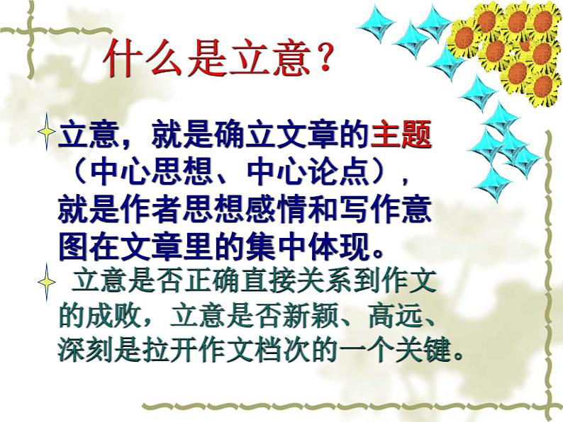 作文之道,立意为先 课件05