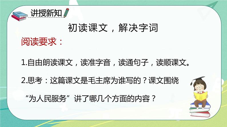 【部编版】语文六年级下册 第四单元 12.《为人民服务》课件04
