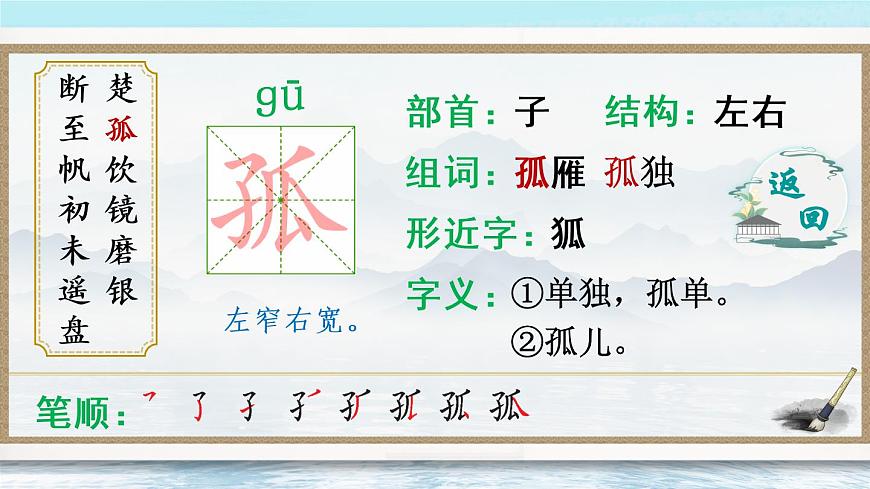 17 古詩三首（生字講解）第6頁
